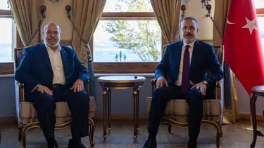 Bakan Fidan, Hamas Siyasi Büro üyeleri ile bir araya geldi