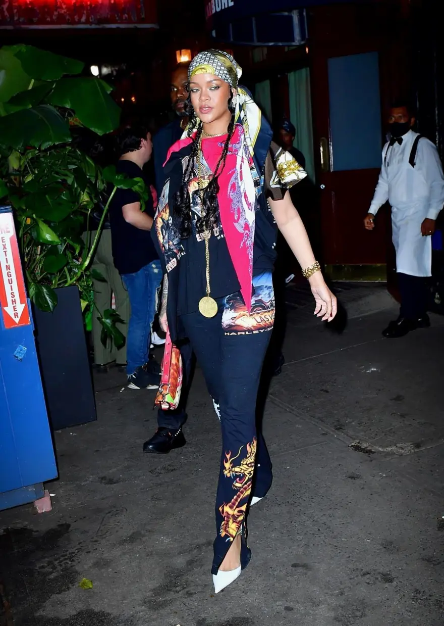 Rihanna, Madonna ve Justin Bieber yemekte buluştu 