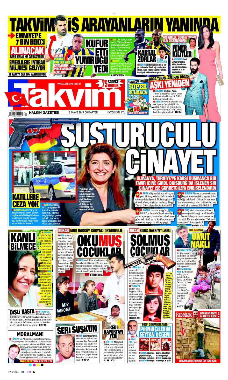 Günün gazete manşetleri - 06.05.2017 11