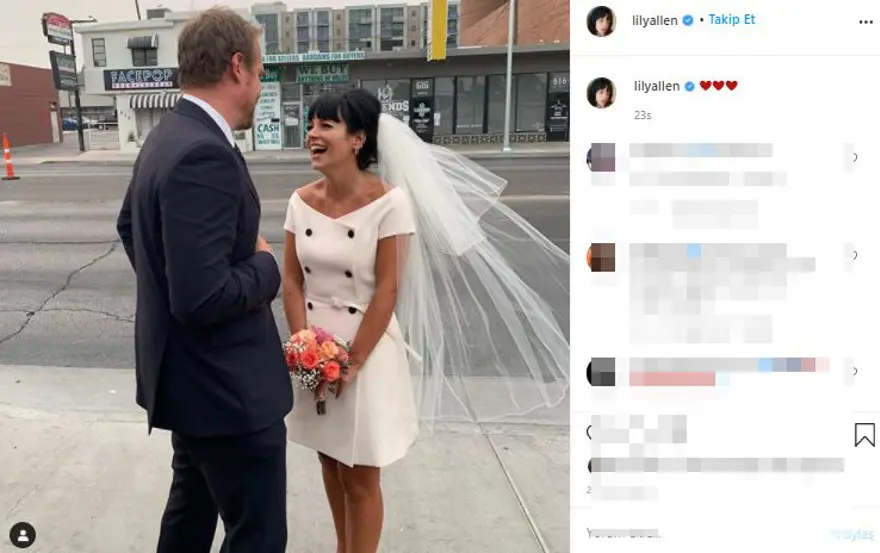 Lily Allen ile David Harbour evlendi 4