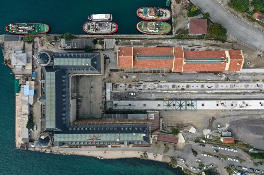 Tarihi Haydarpaşa Garı restorasyonla özgün haline kavuşuyor 14