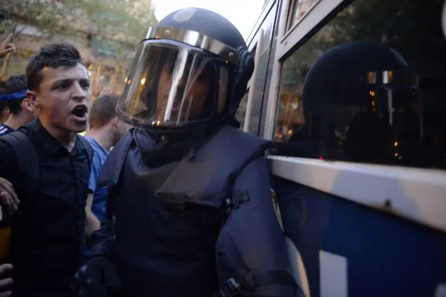 Katalonya'nın bağımsızlığı için yürüyüş 12