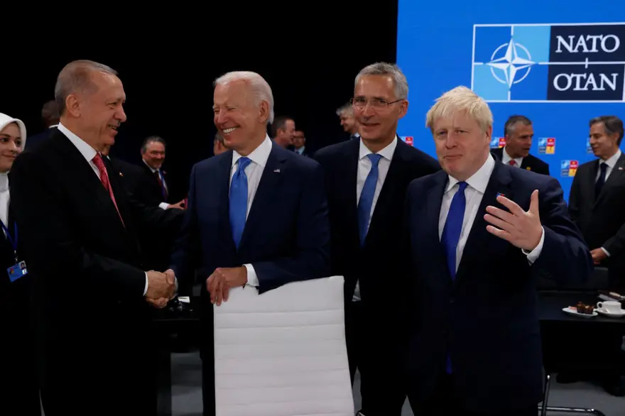 Cumhurbaşkanı Erdoğan NATO Liderler Zirvesi'nde: Erdoğan - Biden görüşmesi sona erdi 16