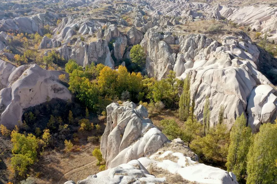 Kapadokya'nın gözbebeği Gomeda Vadisi doğa tutkunlarını ağırlıyor 1