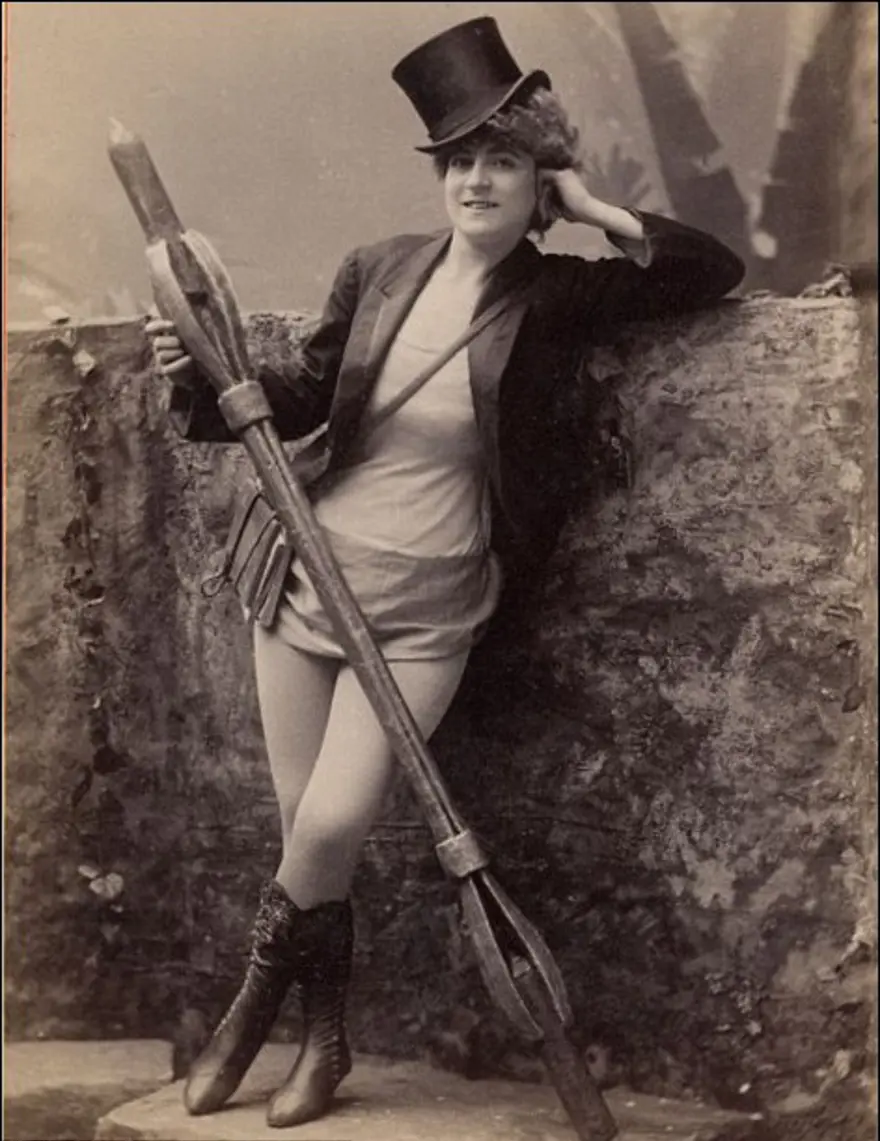 Burlesk dansının 1890'lardaki temsilcileri 8