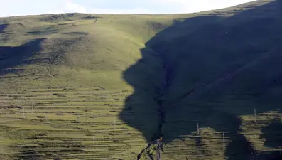 Ardahan'daki "Atatürk silüeti" bu yıl da izleniyor