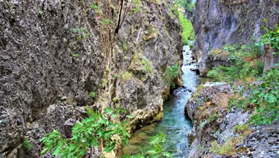 Kahramanmaraş'ın saklı cenneti: Hançer Kanyonu