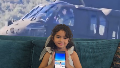 Hifa'nın mutlu anı: Sikorsky pilotundan küçük çocuğa selam