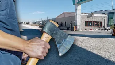 Tartıştığı iş arkadaşını baltayla öldürdü