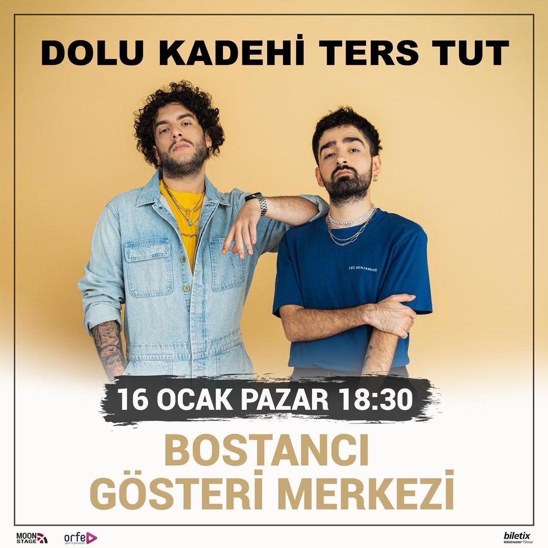 Dolu Kadehi Ters Tut 16 Ocak'ta Bostancı Gösteri Merkezi'nde