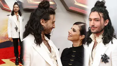 Ezra Miller yıllar sonra ilk kez "The Flash" için kırmızı halıda