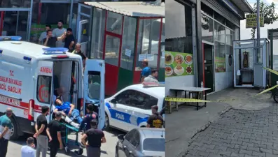 Sanayide kardeşler çatıştı, dönercideki asker ve çalışan yaralandı