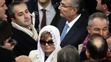 Çiller'den Erbakan'a veda