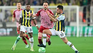 Olympiakos'a penaltılarda kaybeden Fenerbahçe'den Avrupa'ya veda