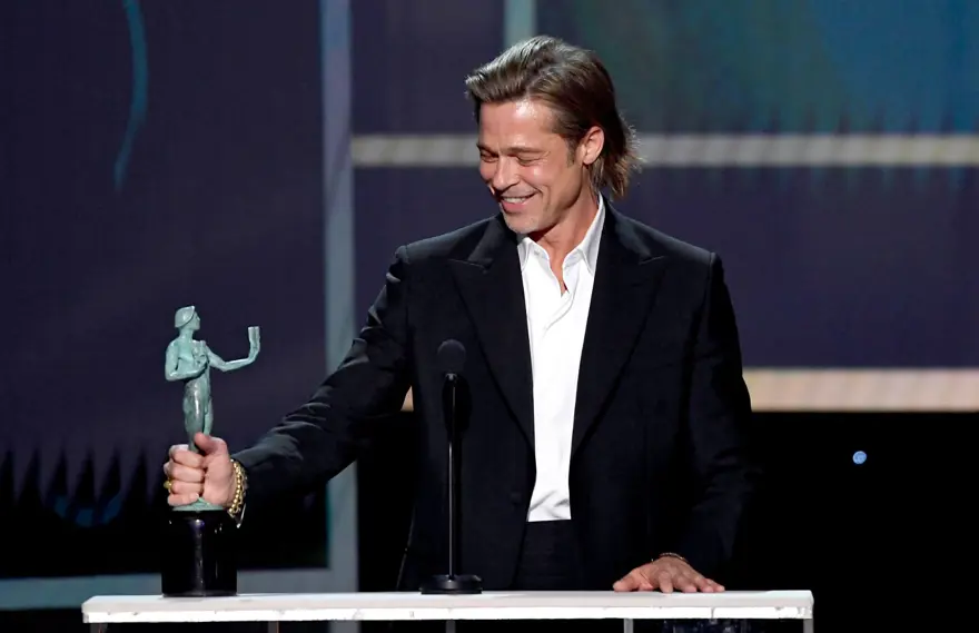 Brad Pitt ve Jennifer Aniston boşanma sonrası ilk kez 2020 SAG Ödülleri'nde aynı karede 1 Brad Pitt ve Jennifer Aniston boşanma sonrası ilk kez 2020 SAG Ödülleri'nde aynı karede 1