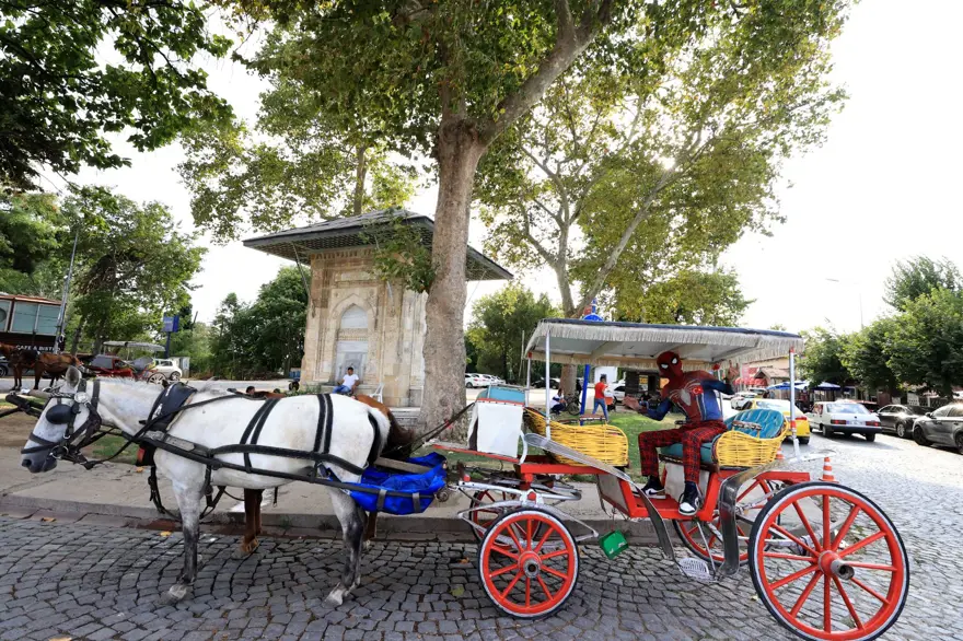 Türkiye'yi gezen yerli Spiderman'in 39. durağı Edirne oldu 13