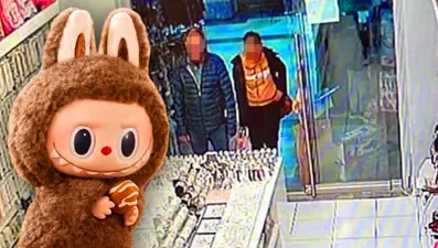 İstanbul'da AVM'den Labubu çaldılar: Polis iki şüpheliyi arıyor