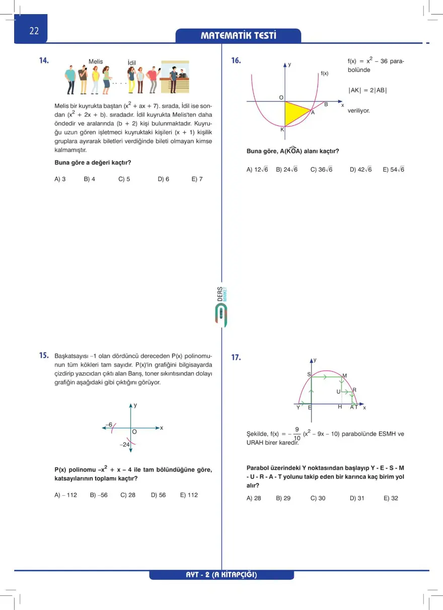 AYT Deneme Sınavı 20