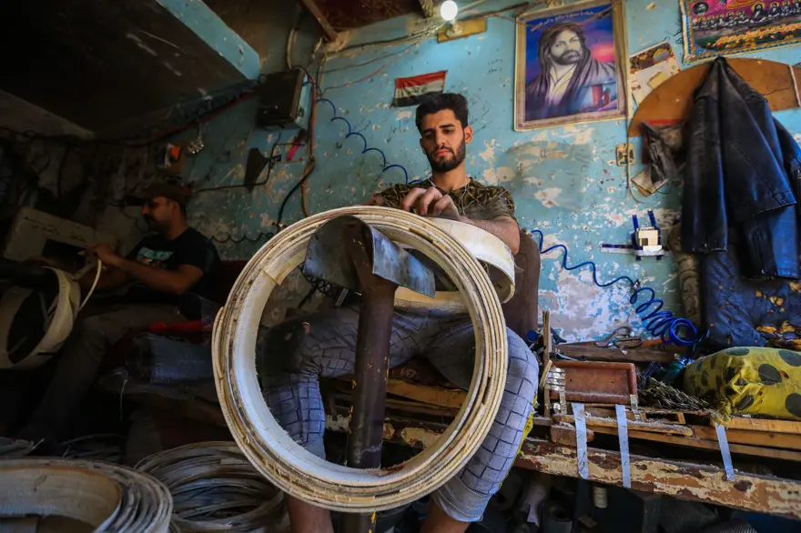 El yapımı kalbur ve elekler zamana direniyor 7 El yapımı kalbur ve elekler zamana direniyor 7