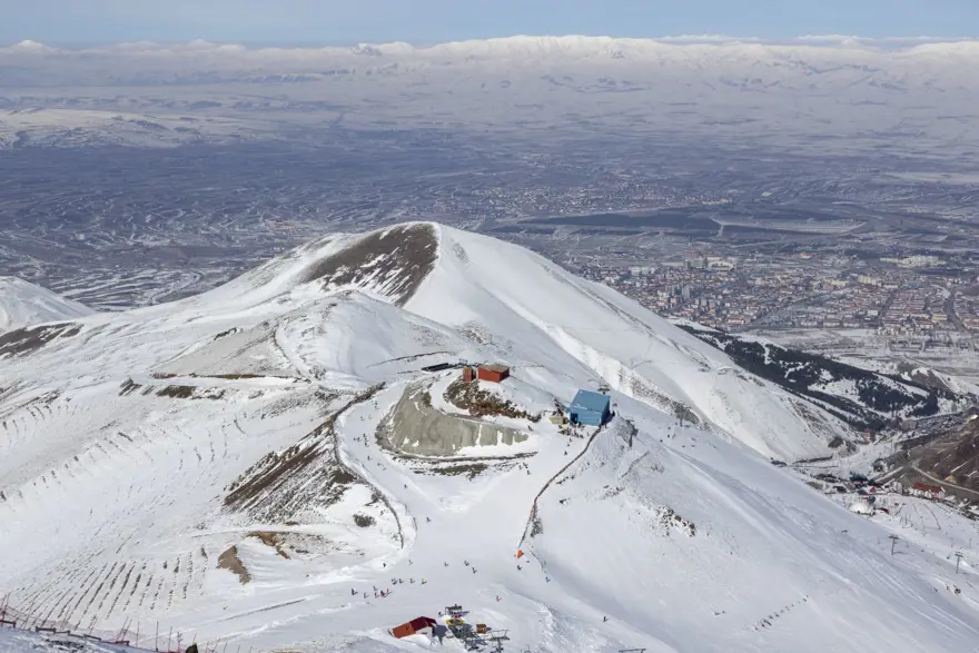 Palandöken'de sezonun uzaması bekleniyor 13