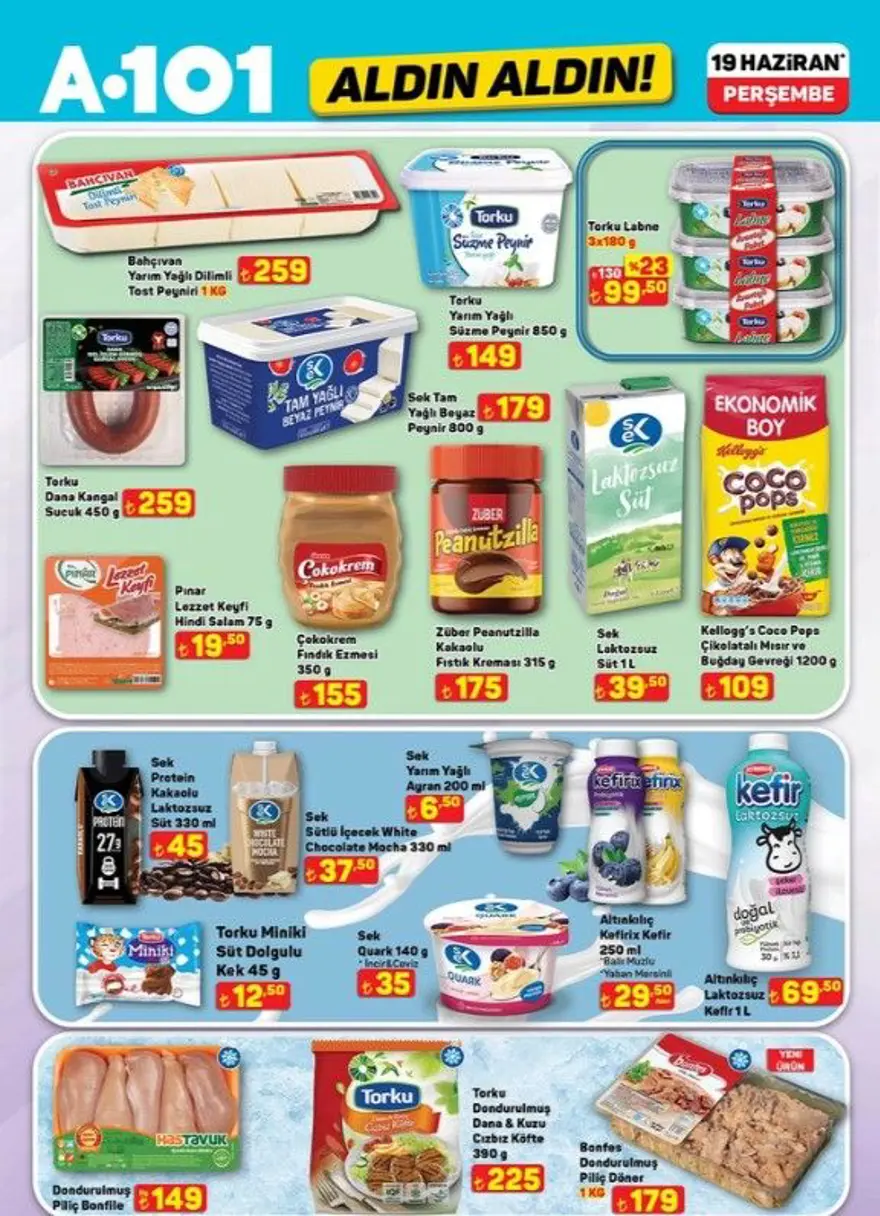 A101 AKTÜEL ÜRÜNLER KATALOĞU 19 HAZİRAN 1
