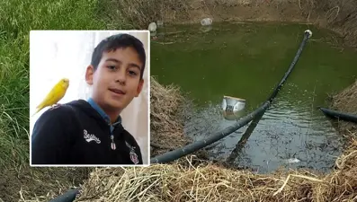 KüçükHalil Buğra, oyun oynarken su dolu çukura düştü: Durumu ağır