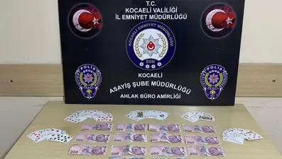 Kocaeli'de kahvehanelere kumar baskını