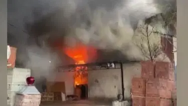 Ankara'da depo yangını