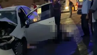 Siirt’te iki otomobil kafa kafaya çarpıştı: 1 ölü, 3 yaralı