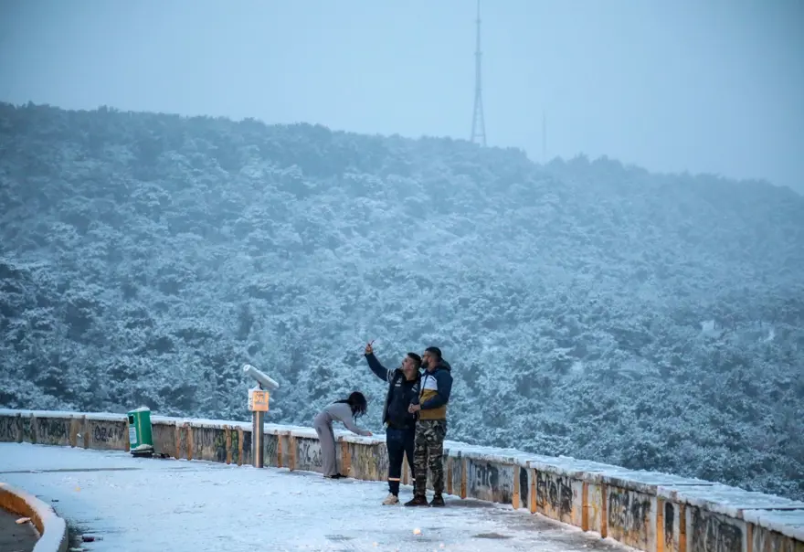 Antalya’ya 29 yıl sonra kar yağdı 15 Antalya’ya 29 yıl sonra kar yağdı 15