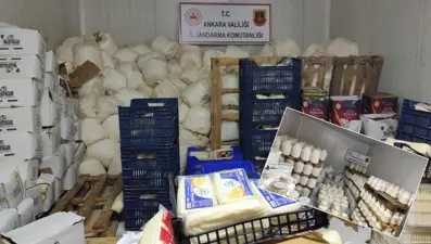 Başkentte halk sağlığını tehdit eden 12 milyon TL’lik ürün ele geçirildi