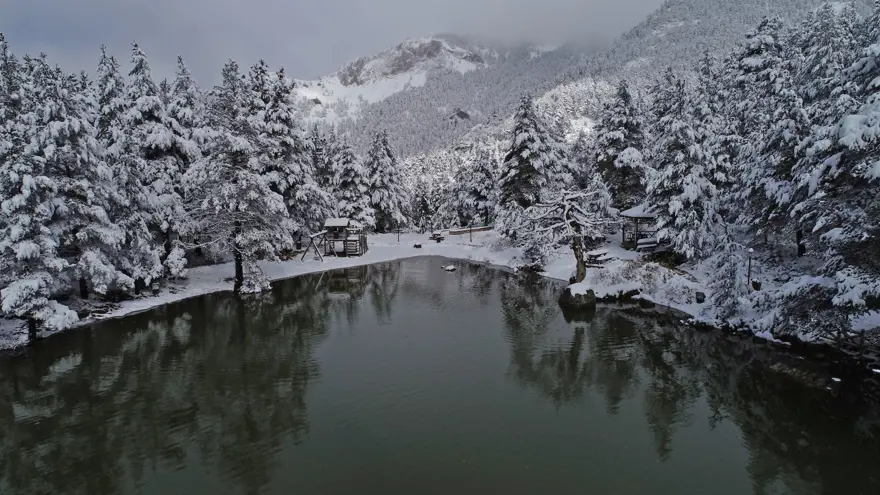 Gümüşhane'nin beyaz cenneti: Limni Gölü 