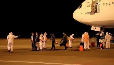 Kenya ve Tanzanya'dan 272 Türk vatandaşı Samsun'a getirildi