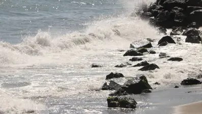 Tekirdağ'da deniz ulaşımına poyraz engeli