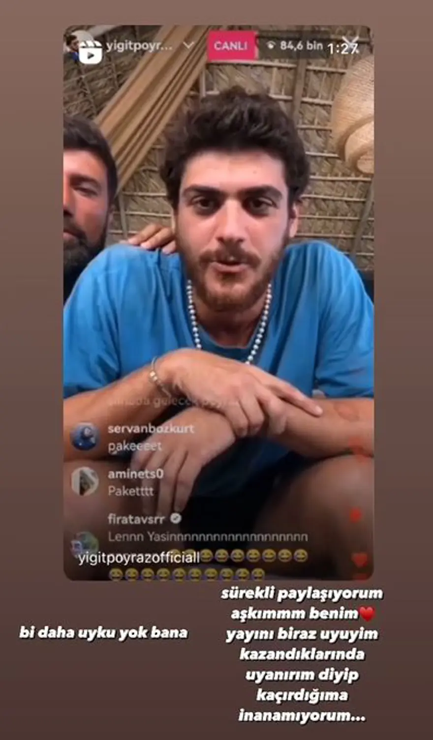 "BİR DAHA UYKU YOK BANA" 6 "BİR DAHA UYKU YOK BANA" 6