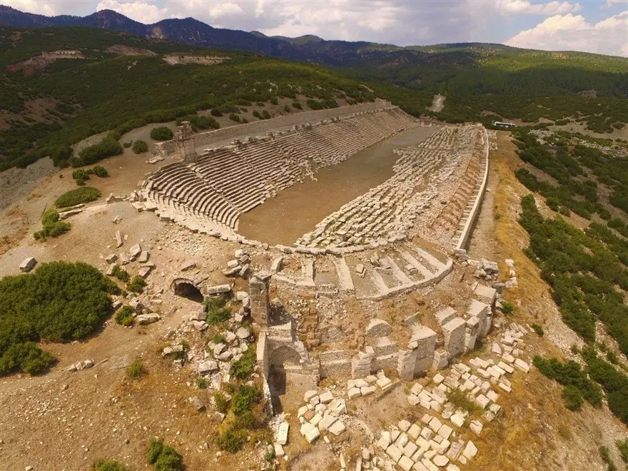 kibyra antik kenti, burdur gezilecek yerler, gladyatörler şehri kibyra, unesco 11