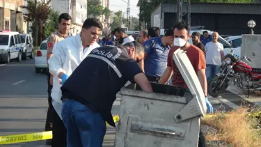 Hatay'da çöp konteynerinde bebek cesedi bulundu