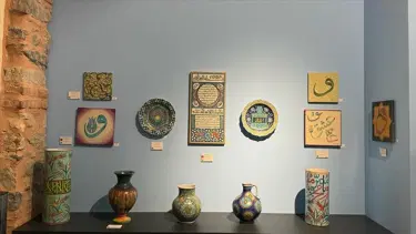 Lalenin Çini ile Dansı sergisi Lale Müzesi'nde sanatseverlerle buluştu