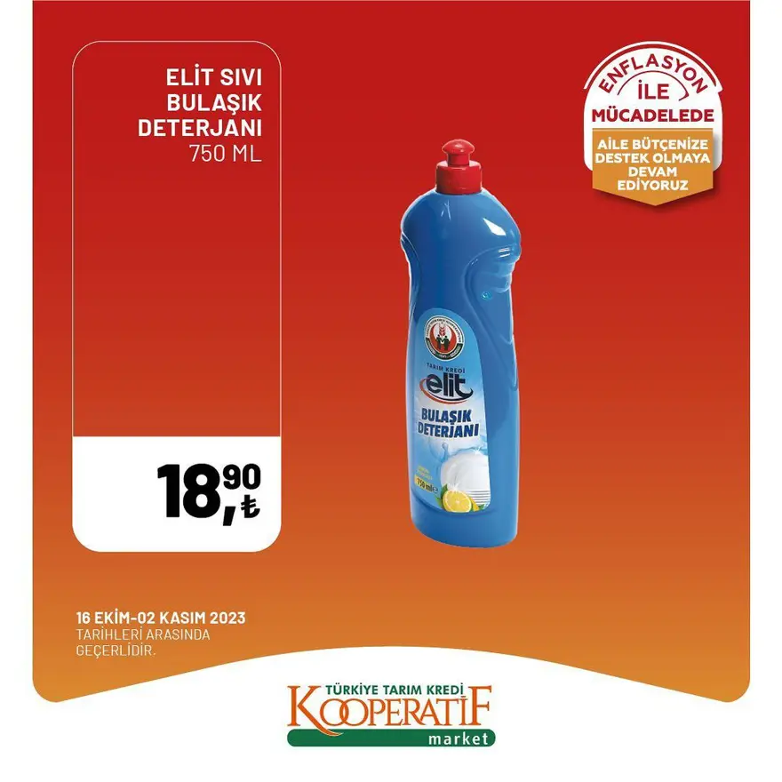 Tarım Kredi Kooperatif Market kasım ayına özel yeni indirimli ürünler: Birçok üründe yüzde 50 indirim fırsatı (2 Kasım 2023 Tarım Kredi Market indirimleri) 8