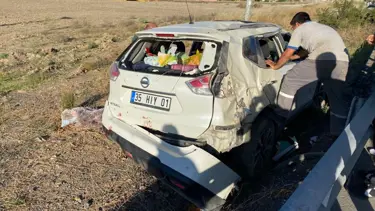 Otomobil takla attı: 6 yaşındaki Çiğdem'den acı haber