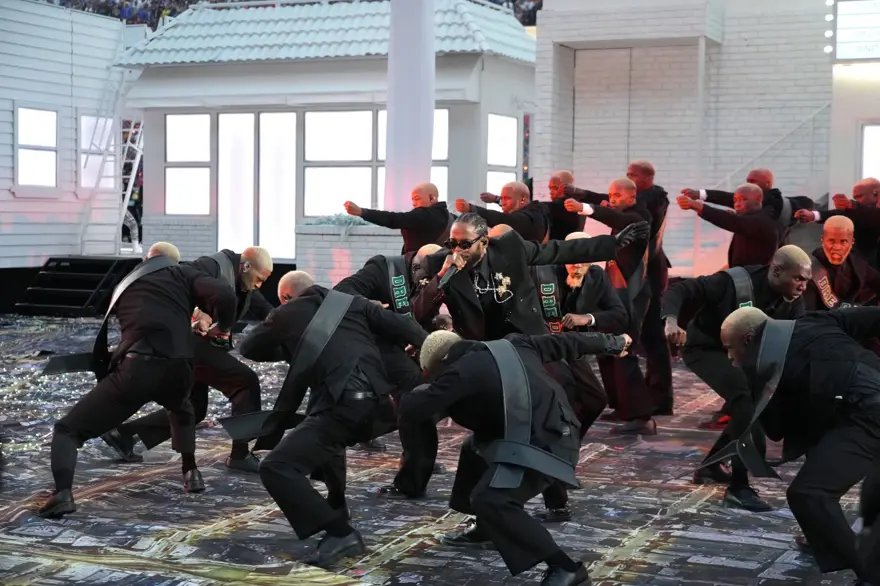 Super Bowl devre arasında hip-hop zirvesi 20