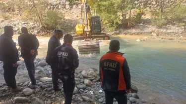 Yüksekova’da kayıp İbrahim Neçir Kom için ekskavatörle arama