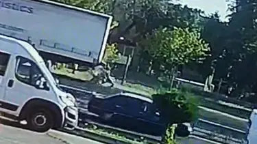 TIR'a çarpan motosikletin sürücüsünün feci ölümü