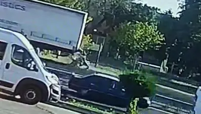 TIR'a çarpan motosikletin sürücüsünün feci ölümü