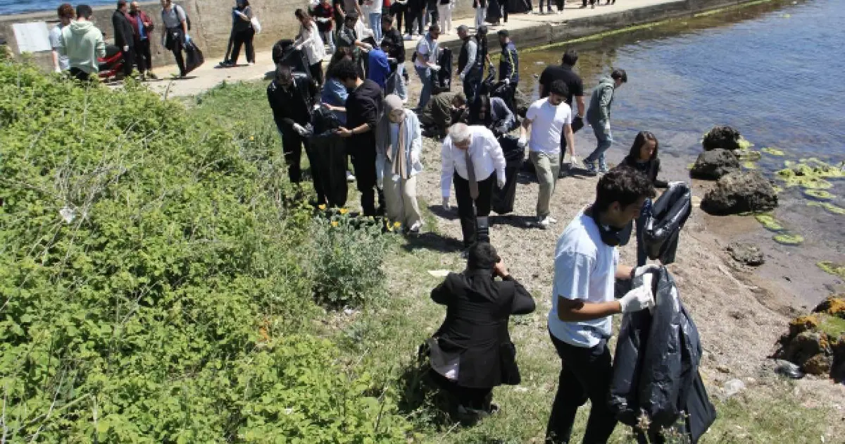 Hamsilos’ta çevre temizliği