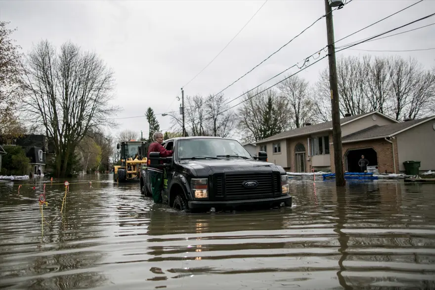 Kanada'da sel felaketi Kanada'da sel felaketi