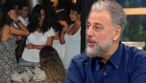 Hamdi Alkan'ın eski Canan Hoşgör ile yeni eşi Selen Görgüzel bir arada Hamdi Alkan'ın eski Canan Hoşgör ile yeni eşi Selen Görgüzel bir arada