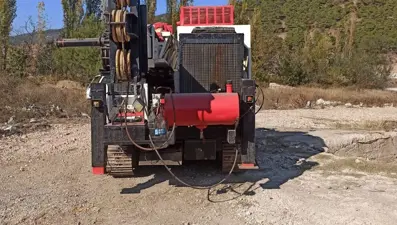 İstanbul'da çalınan sondaj makinesi Tokat'ta bulundu