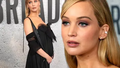 Oscar'lı oyuncu Jennifer Lawrence'ın hamilelik stili çok beğenildi