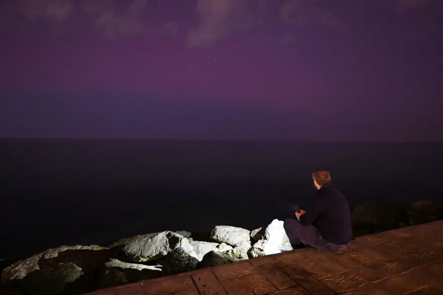 Kuzey Işıkları dünyanın dört bir yanında! Trabzon'dan da görüldü 6 Kuzey Işıkları dünyanın dört bir yanında! Trabzon'dan da görüldü 6